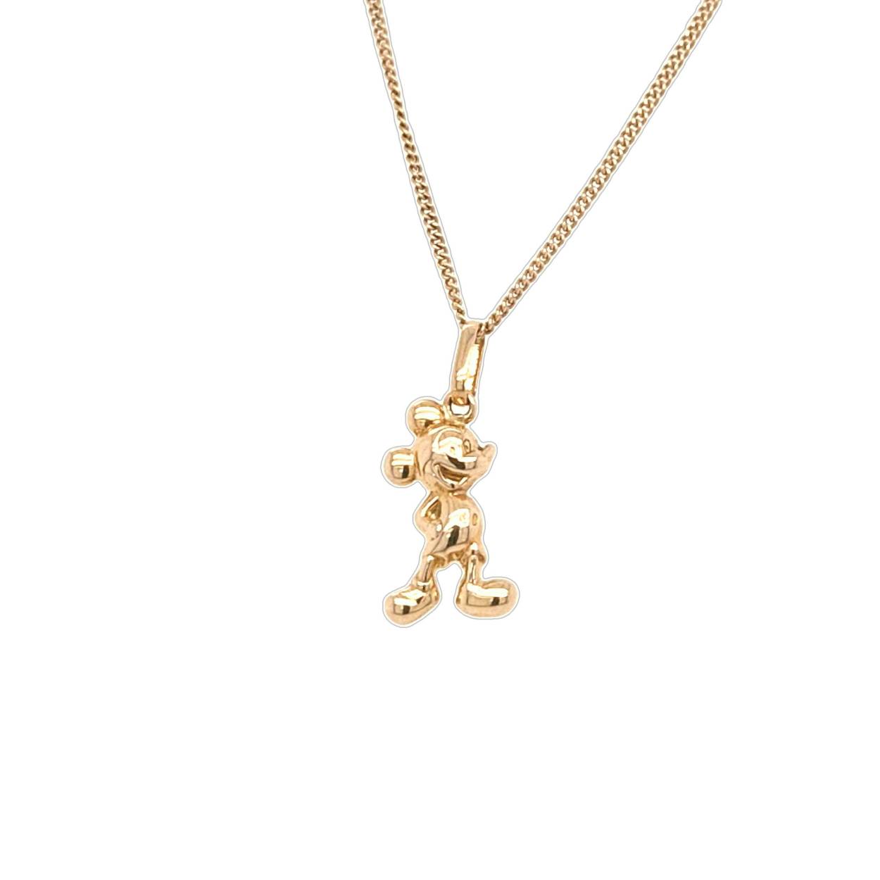 gouden bedel mickey