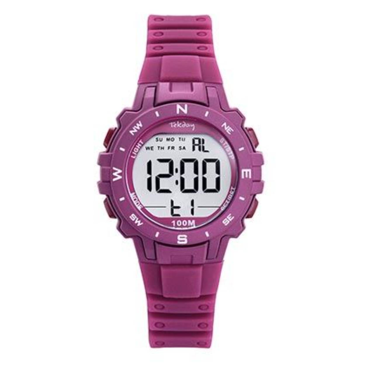 kinder horloge roze digitaal.