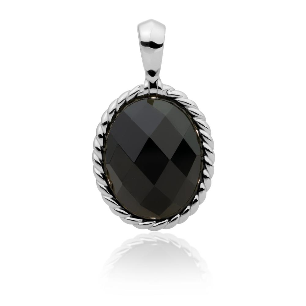 Deze Onyx Twist pendant met een vintage randje is perfect te matchen met de oorbellen en armbanden uit de Twist Collection.

Kies jouw favoriete pendantje, match deze met bijvoorbeeld een Rope Ketting en layer ze met jouw favoriete Sparkling Jewels sieraden. Makkelijk om te dragen en fijn om naar te kijken. Elk item is ontworpen voor alledaags dragen.

Gepolijste Onyx edelsteen
14,5 * 18mm
925 zilver - met rhodium, 14k gouden óf 18k rosé gouden plating
Geschikt om te dragen aan alle Sparkling Jewels colliers