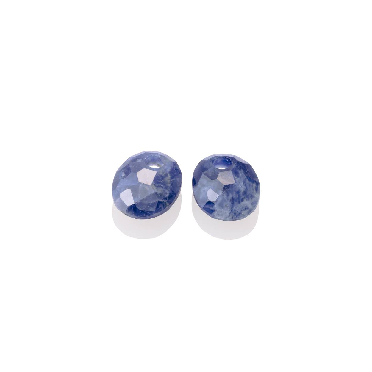 Sparkling Jewels oorstenen Sodalite small oval