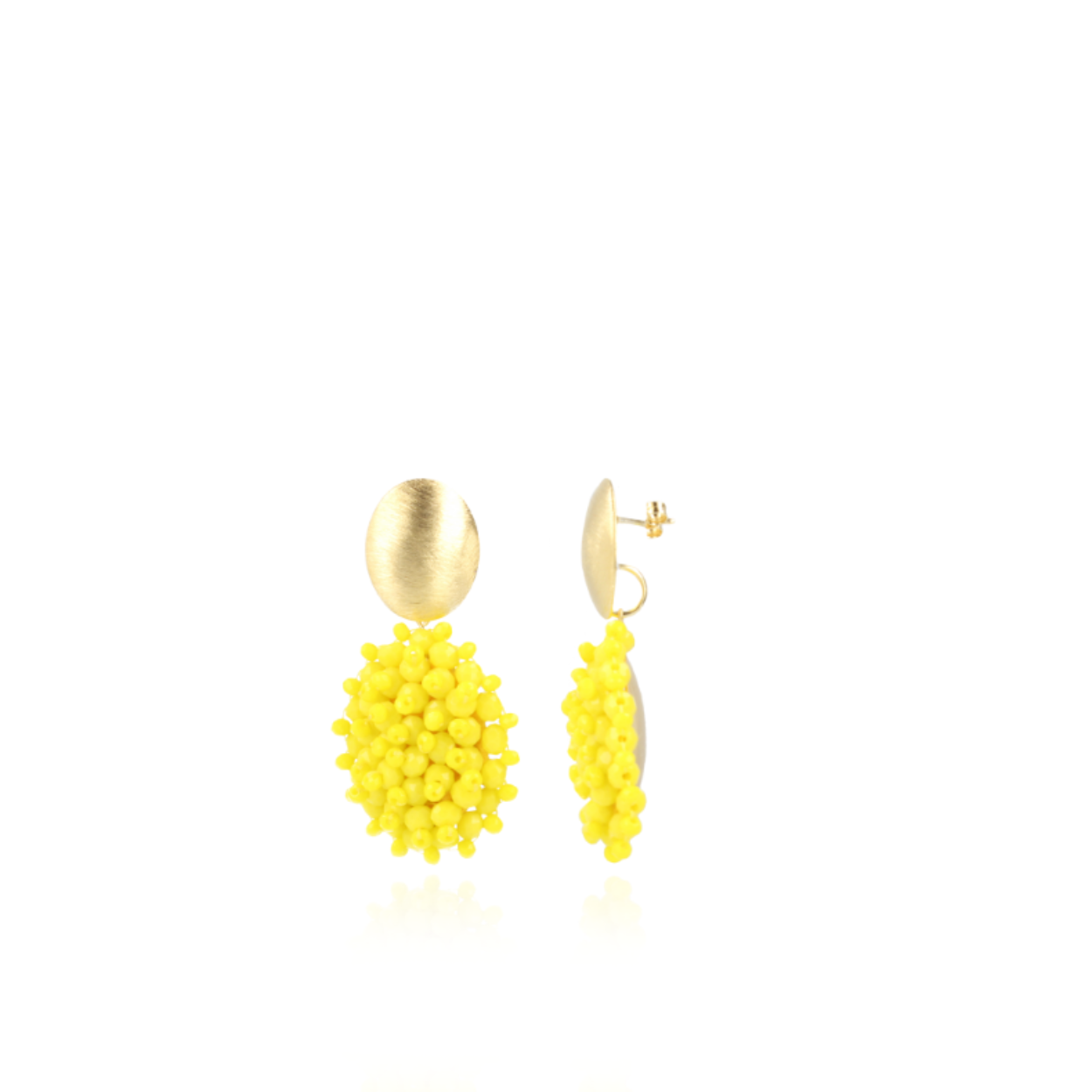 Shield Oval S Element - Yellow Milk