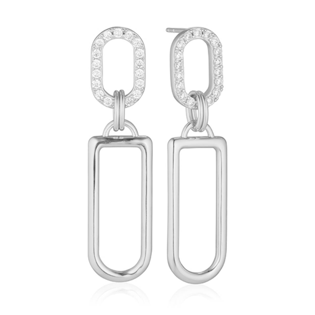 Sif Jakobs oorsieraden zilver met zirkonia 