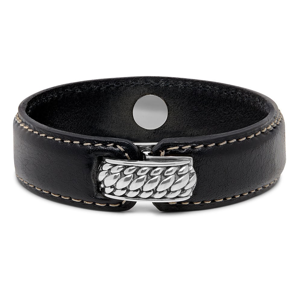 Buddha to Buddha - 130BL/F/Anggun Leather Black, 21cm - 001J051300306