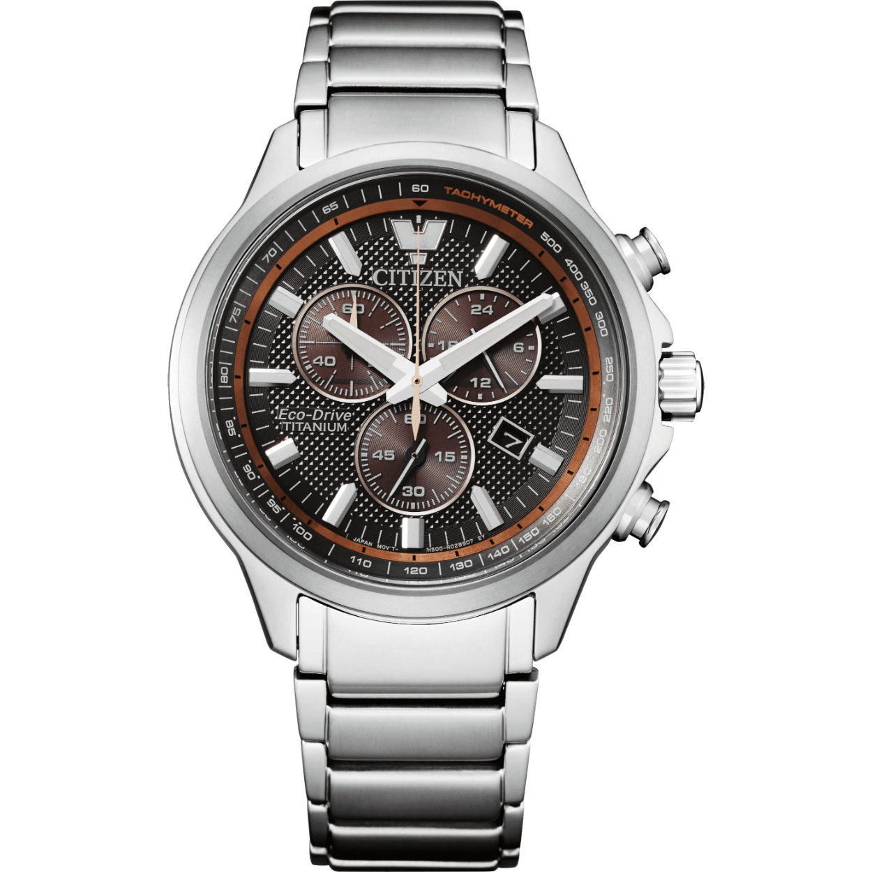 Dit eco-drive horloge van het merk Citizen is een prachtig horloge. Het horloge heeft een kast gemaakt van titanium en een titanium witte band gemaakt van titanium. Met de functie: Stopfunctie