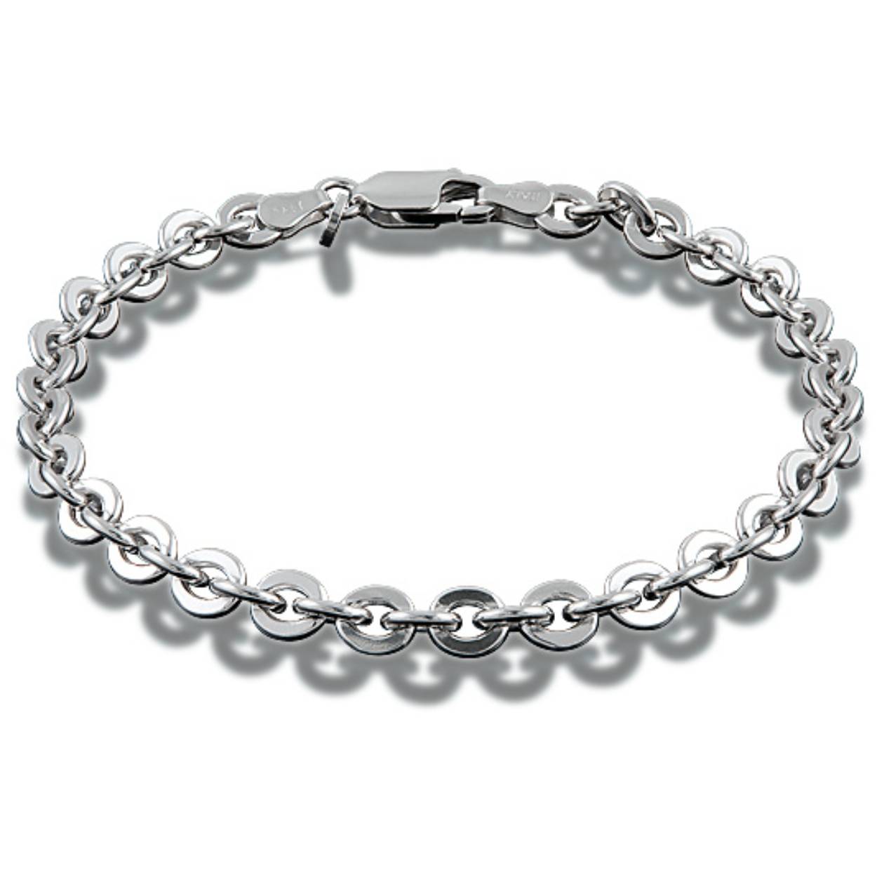 Zilveren armband leverbaar in diverse lengtes VZA3217RO