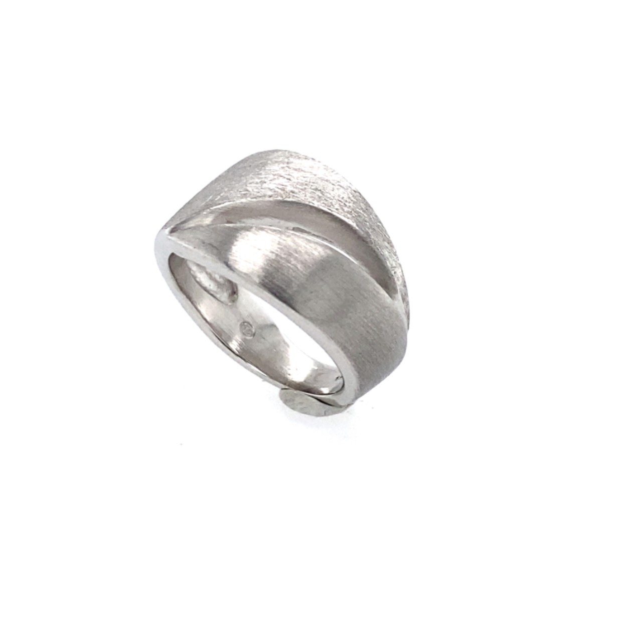 zilver damesring 