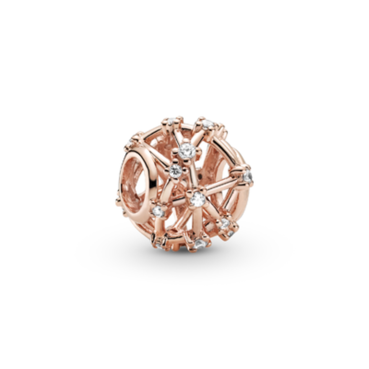 Pandora Openwork bedel rosé - 789240C01