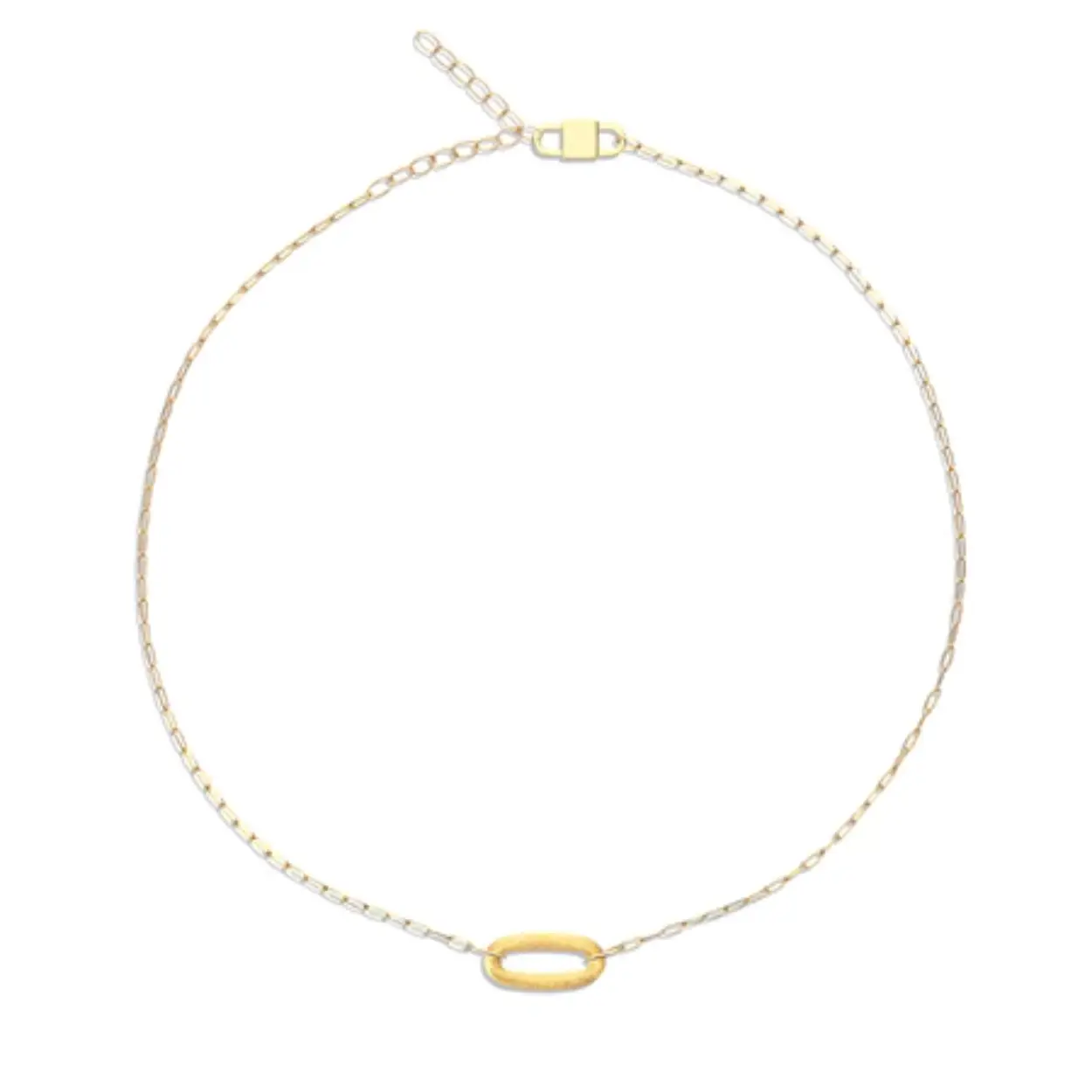 Deze volledig met de hand gegraveerde 18-karaats gouden ketting met een elegant design is het perfecte sieraad om mee te nemen en uw look tegelijkertijd puurheid en karakter te geven.