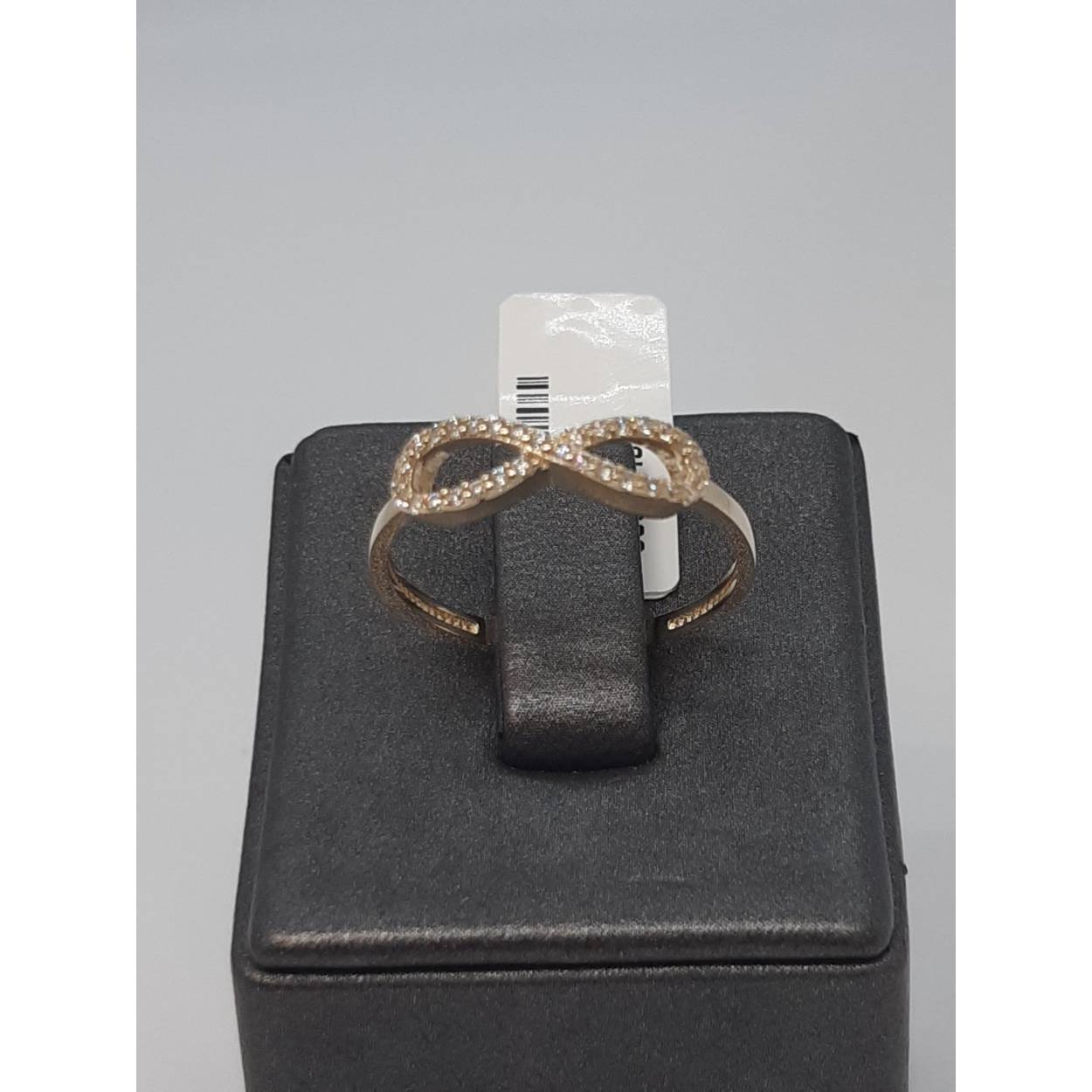 gouden ring
14 k
met stenen 
