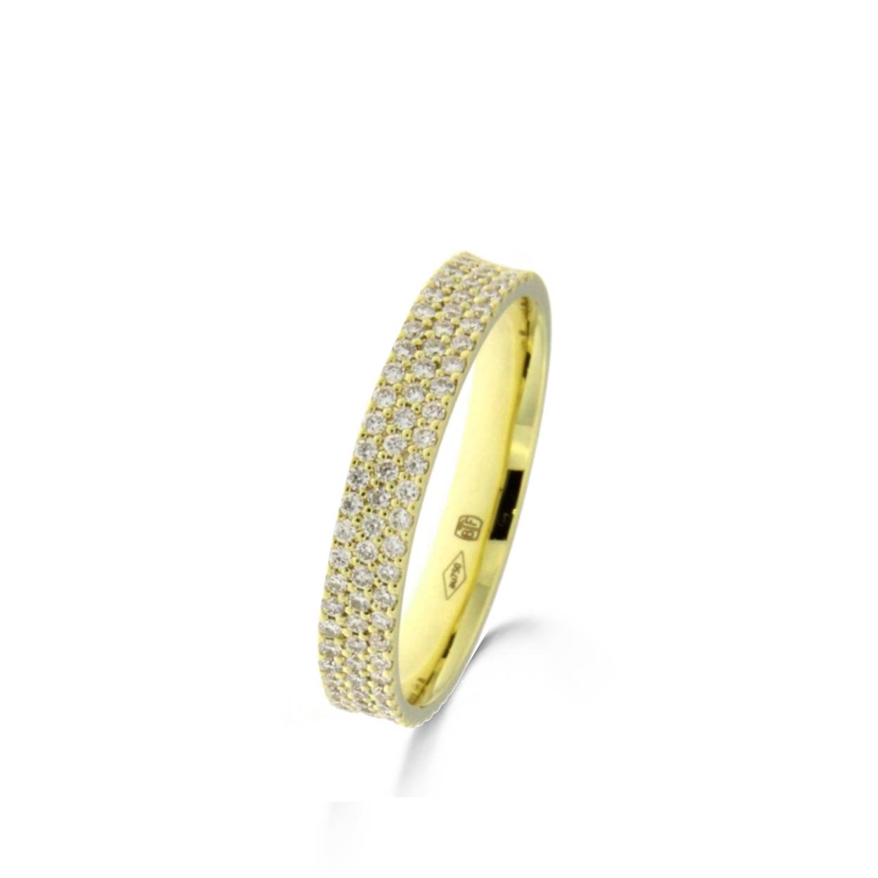 Naiomy Gold Ring goud 18k briljant