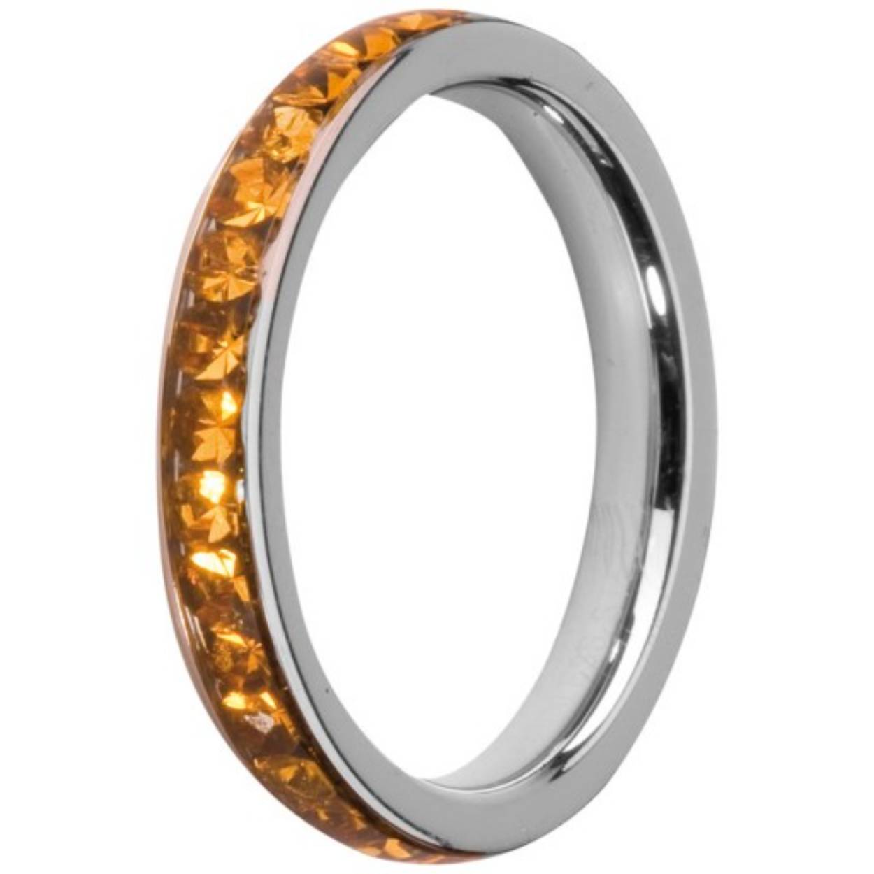 M01R4993SSCRYSTAL-55 ZILVERKLEURIG MAAT 55 De aanschuifringen van Melano kunnen met veel series gecombineerd worden. Zo kan je deze ringen aanschuiven bij jouw Stainless Steelring, jouw Cameleonring of draag ze in de zilveren ring "dubbele loop". Wil je iets meer? Draag eens 3 aanschuifringen met of zonder zirkonia's bij elkaar!

De zirkonia's liggen onder een doorzichtige coating, hierdoor verlies je geen zirkonia's.  Kleur is in het echt veel lichter geel!!!