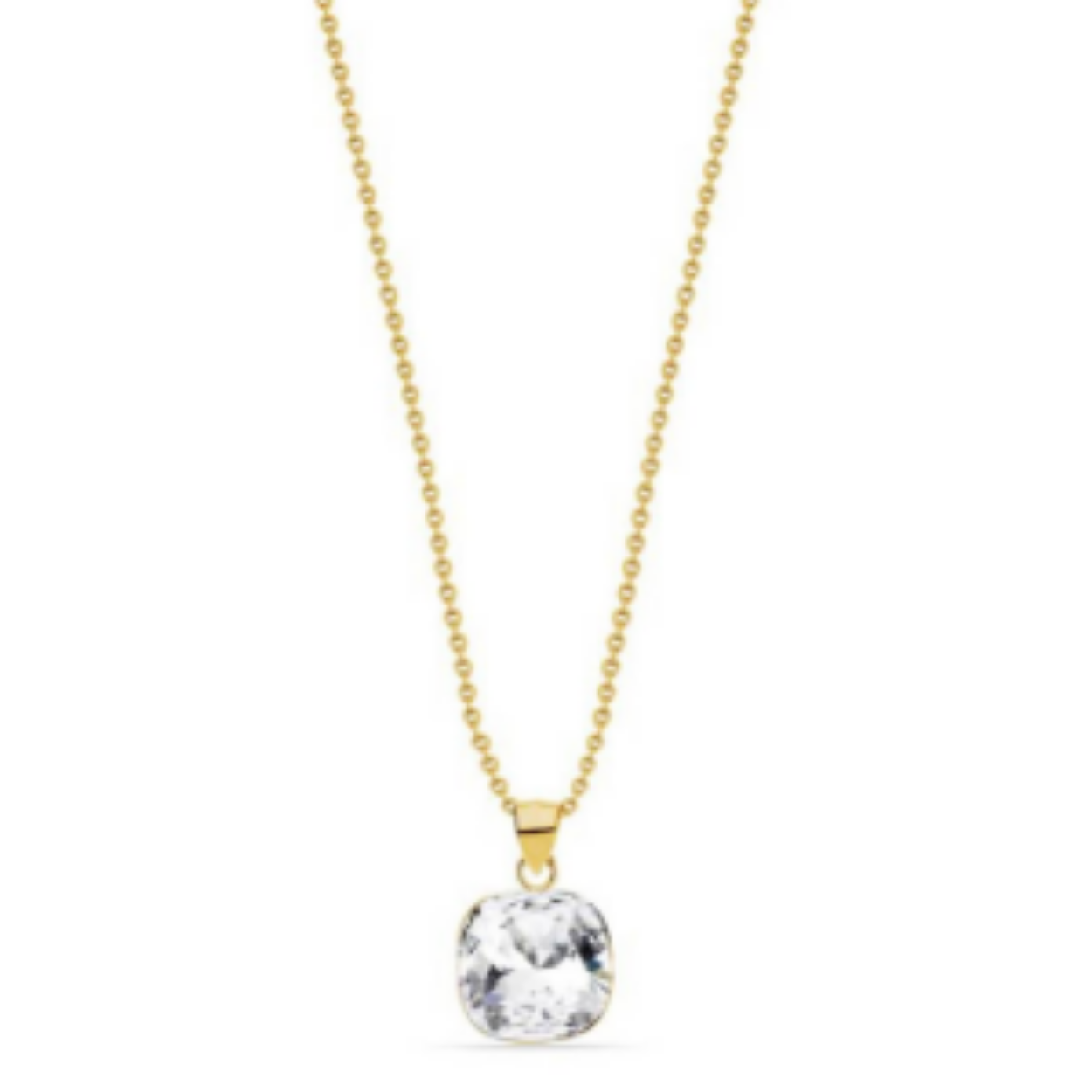 Spark Barete Gilded Necklace Crystal.
Dit collier is gemaakt van echt zilver met een gold coating. Van het merk Spark Jewelry.