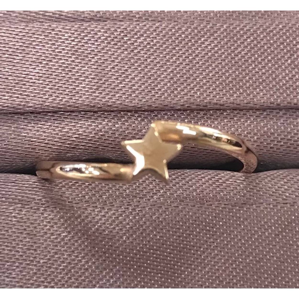 18krt. rosé goud Ring ster 