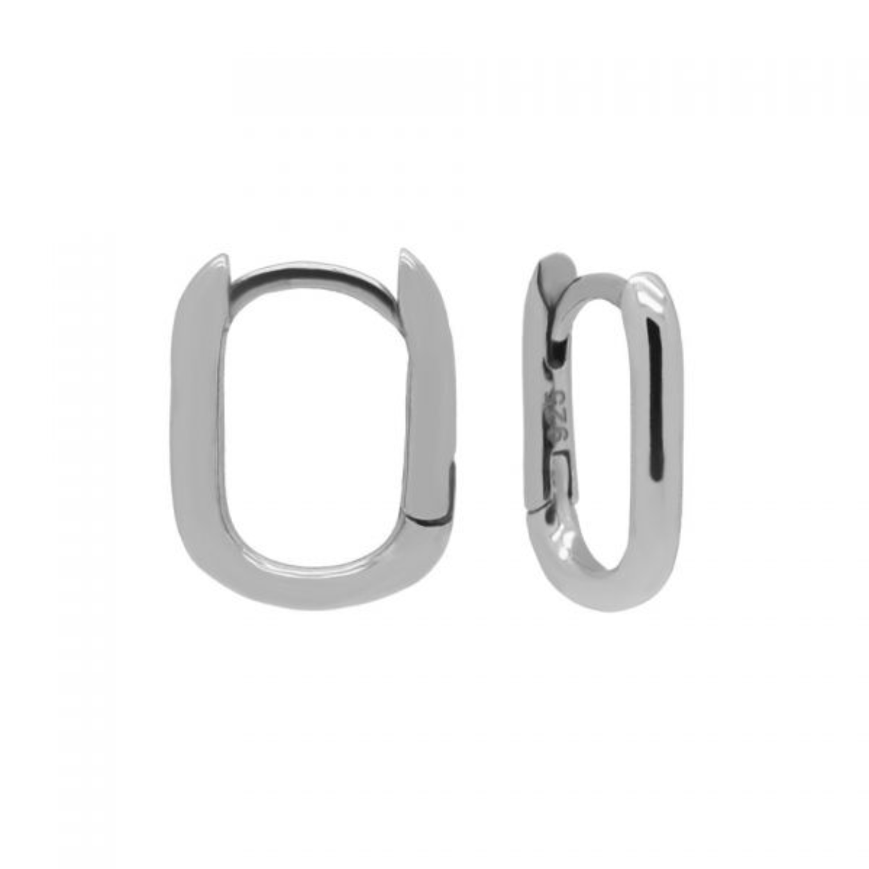 hoops 12mm zilver