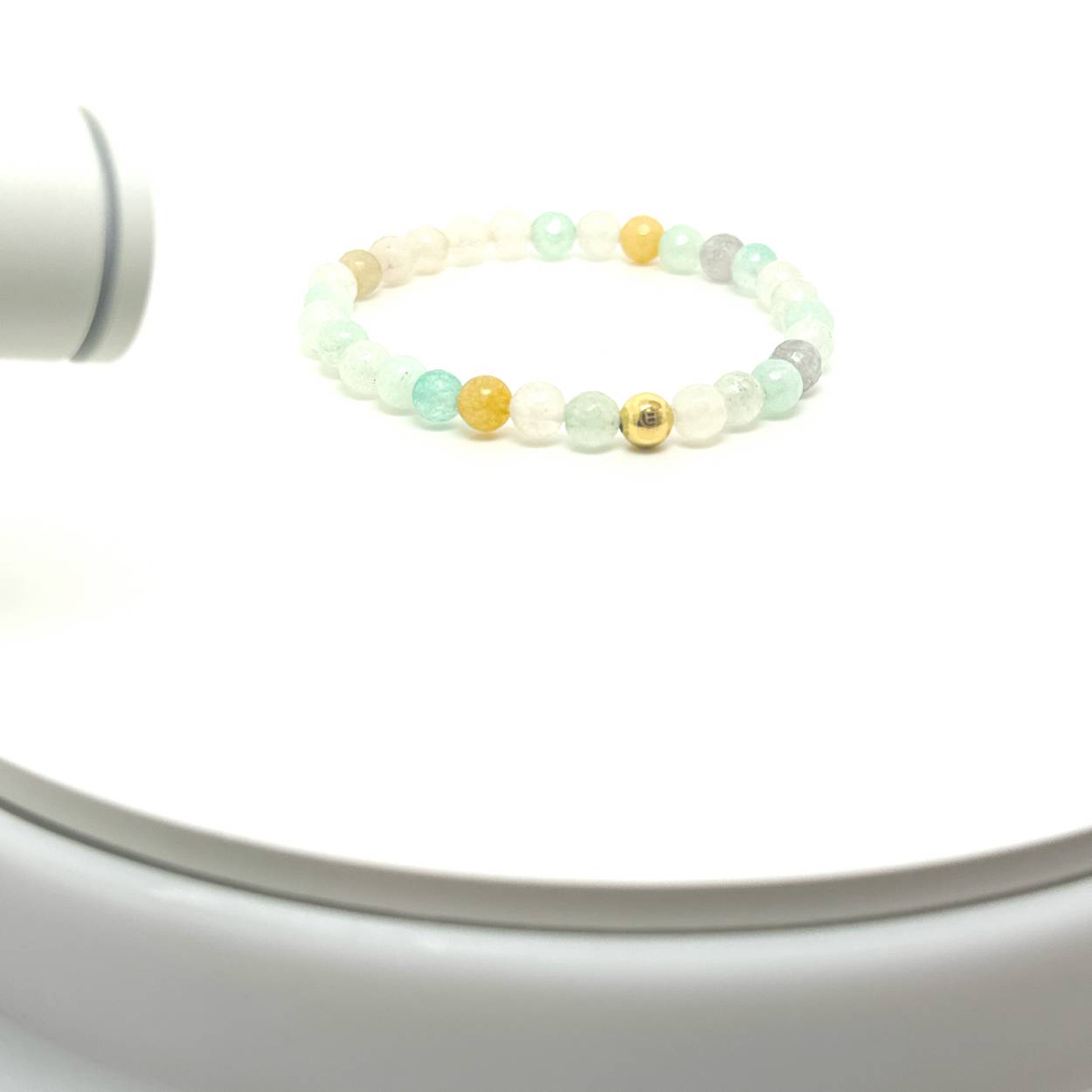 multi facet armband 18karaat goud