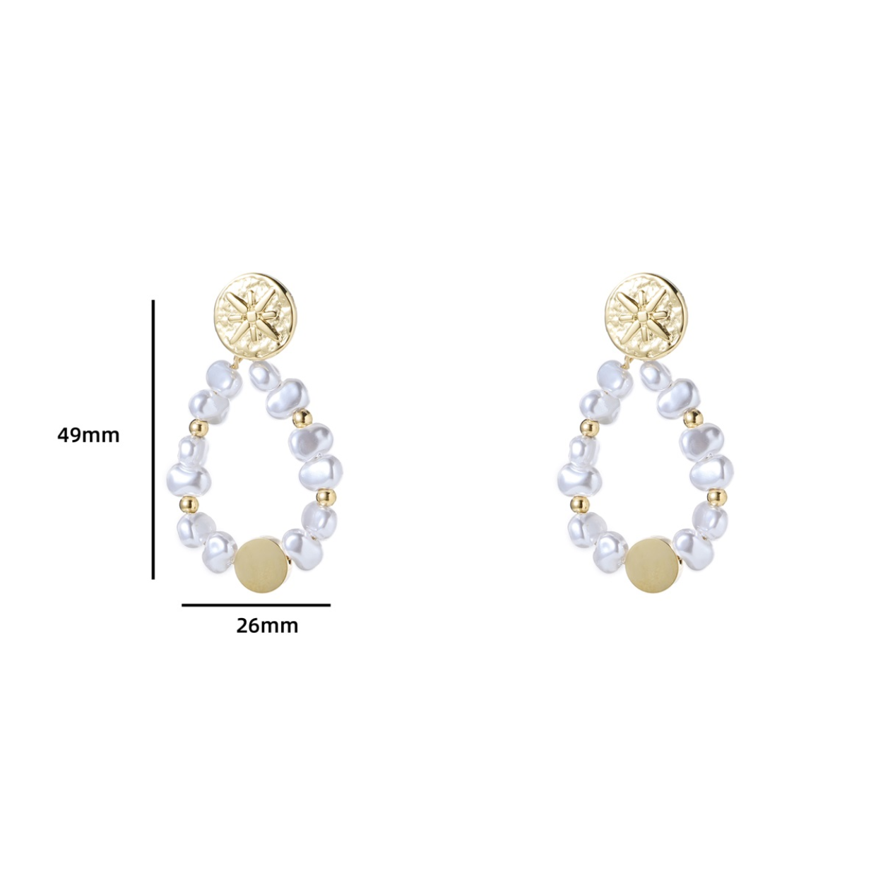 Big Pearl Oval - 14K