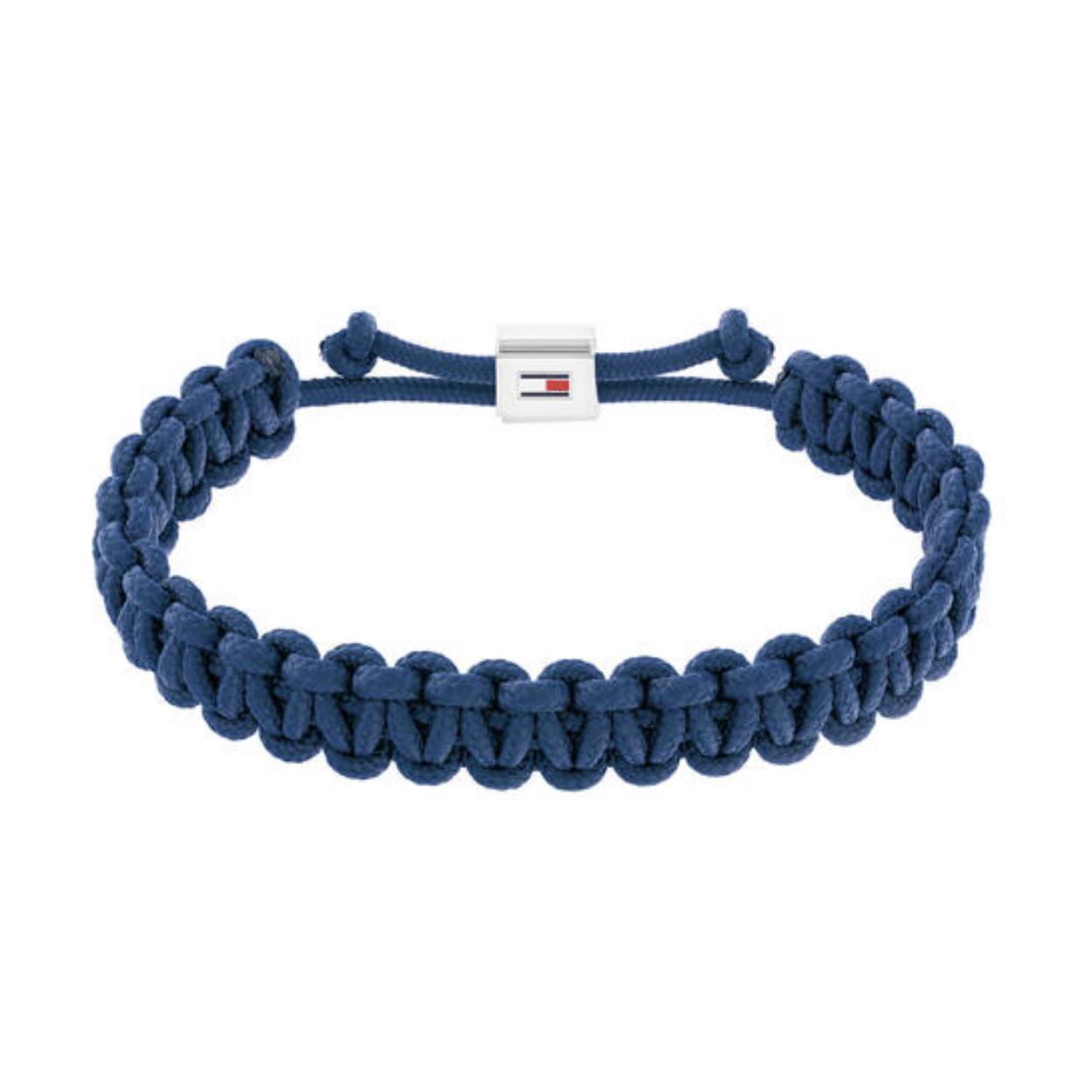 Tommy Hilfiger armband, Nylon blauw