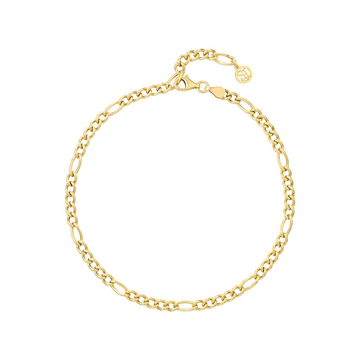 Dit is een enkelbandje van het merk Sif Jakobs uitgevoerd in zilver met een 18 krt. gouden plating.
Ook verkrijgbaar in volledige zilveren uitvoering