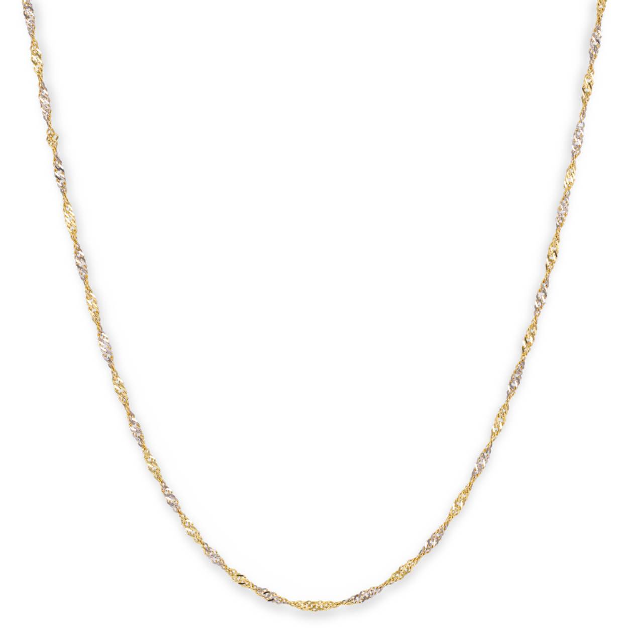 Ontdek de verfijnde allure van het JH Brummer Singapore Bi-Color Collier. Met een lengte van 45cm is dit collier een perfecte aanvulling op elke outfit. De combinatie van twee kleuren voegt een speelse dimensie toe aan het klassieke Singapore-ontwerp, waardoor het een veelzijdige keuze is voor zowel formele als informele gelegenheden. Verwen jezelf met tijdloze elegantie en voeg dit prachtige stuk toe aan je collectie.