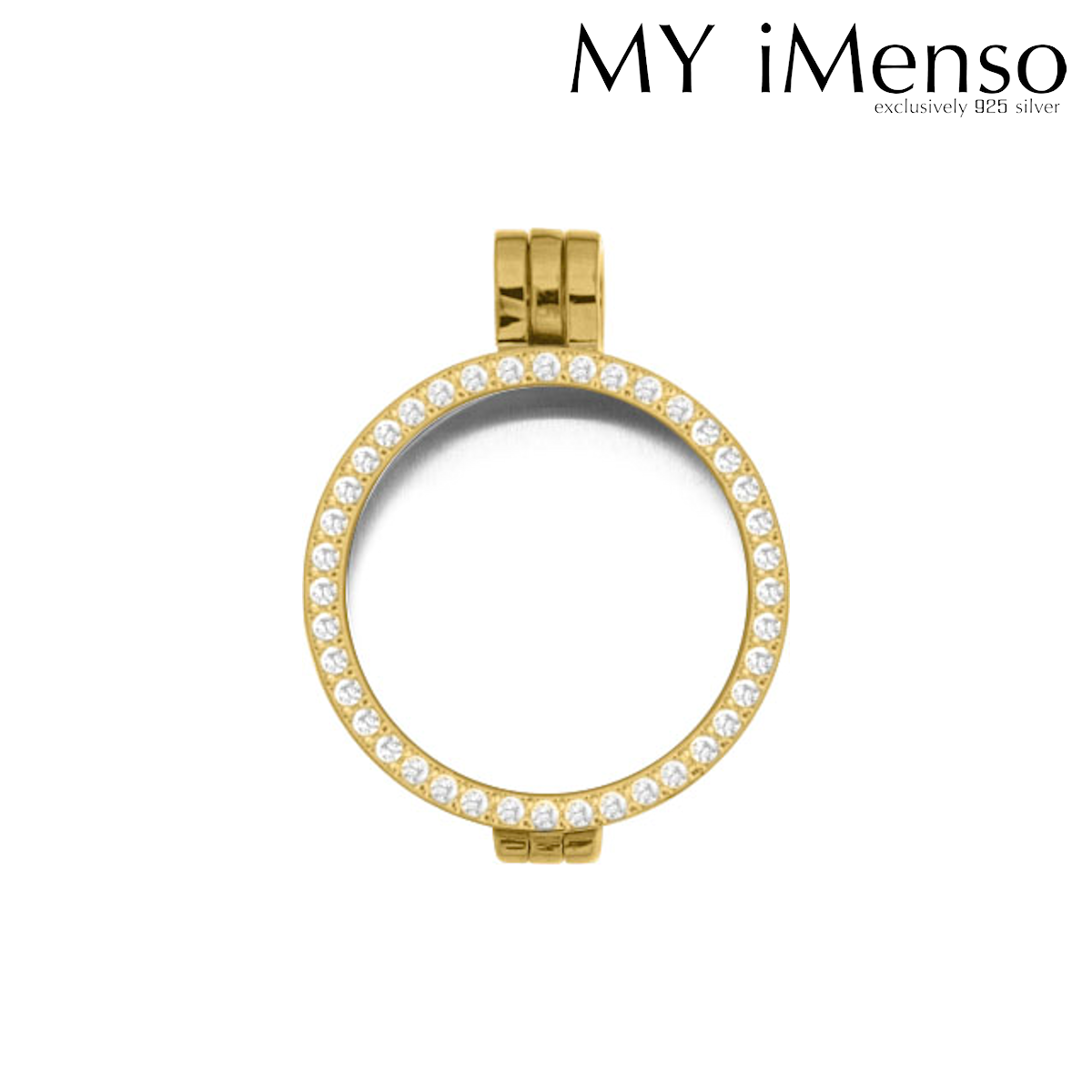 My iMenso medaillon 24-0071
Geelgoud verguld zilver
24 mm