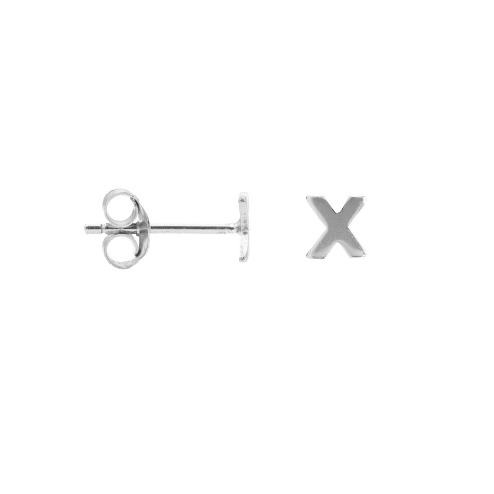 Karma Symbols Rectangle Mini Silver