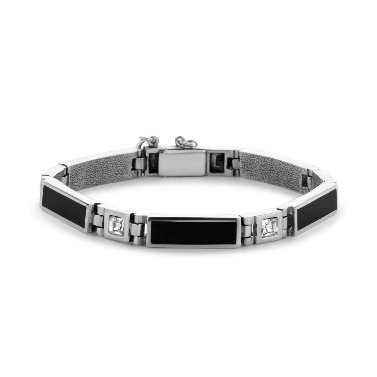 zilveren armband met onyx in Art Deco stijl van Timeless Classic by GL