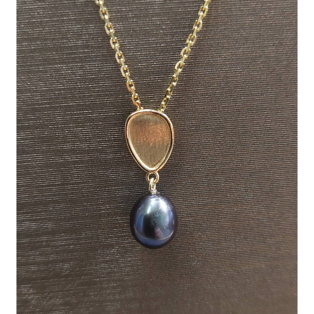 14kt hanger met Thaitiparel