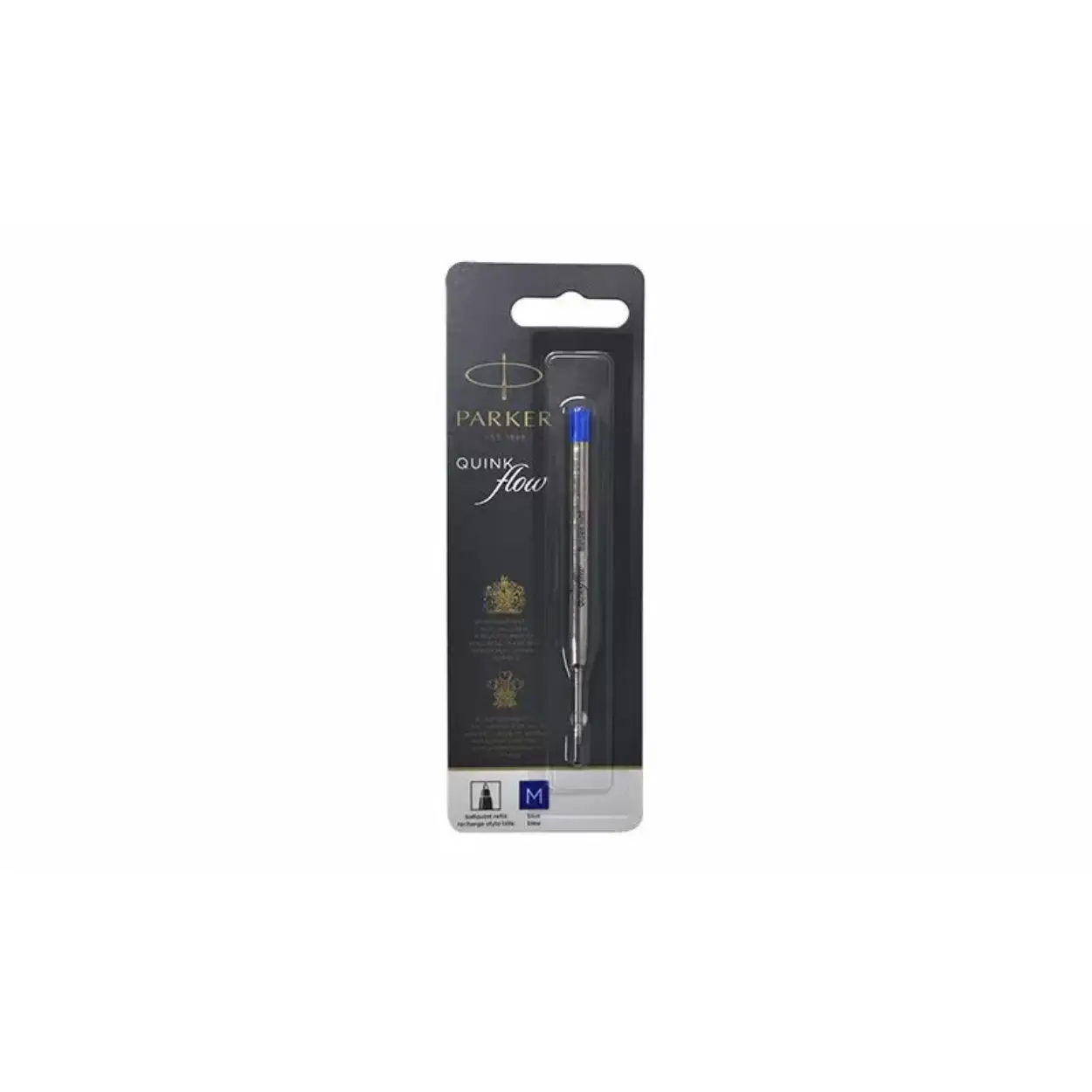 Parker balpenvulling blauw medium punt
