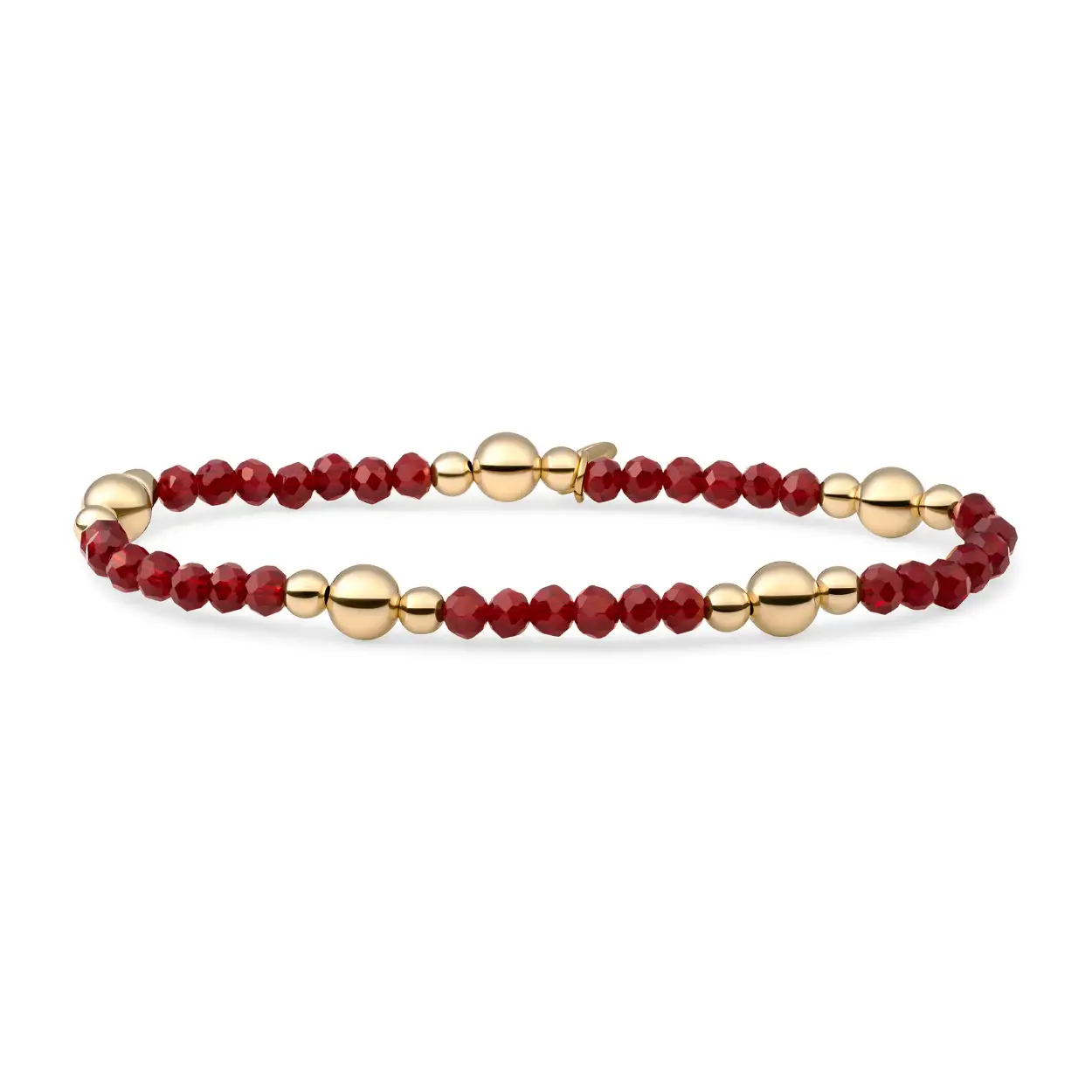 Ruby Quartz Bold Mix Armband