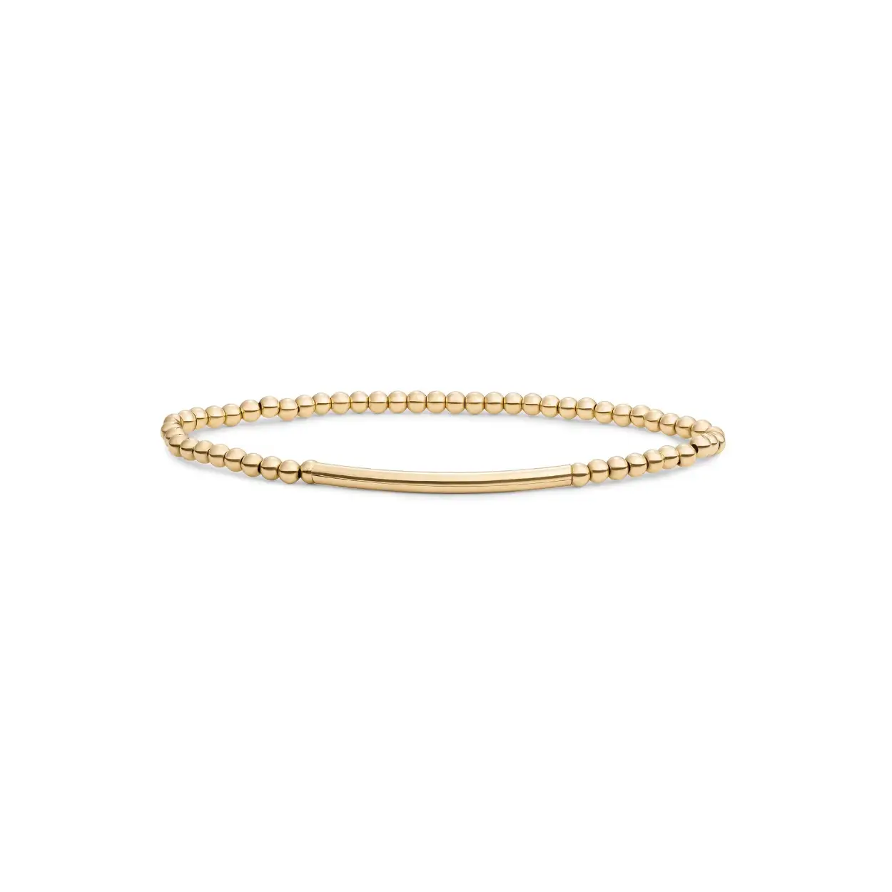 Sparkling Jewels Armband Tube Gold 3mm SB-G-3MM-TUBE