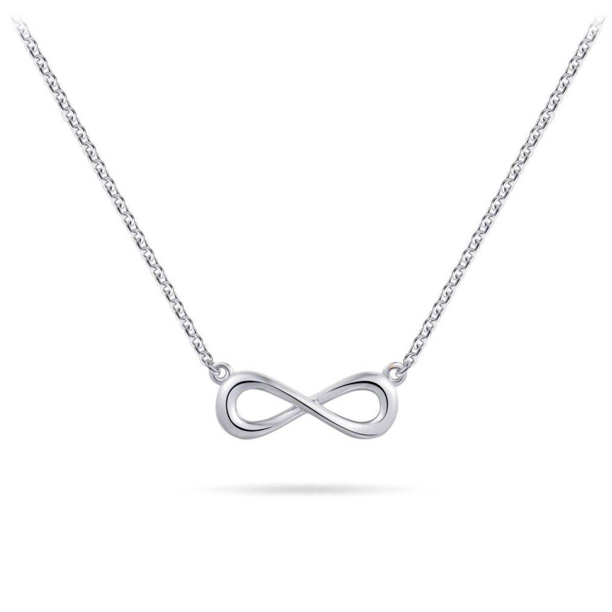 N1108-425 Gisser collier zilver