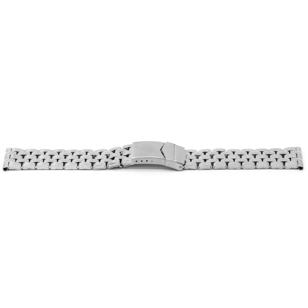 Horlogeband all stainless steel met klepsluiting.
Kleur band: Grijs/metaal
Band dikte: 4.1 mm
Band lengte: 175 mm
Band breedte: 22 mm
Gesp: All Stainless met beveiling
Bekleding binnenband: NVT
Gestikt: NVT
Pushpin: Exclusief
NFC Chip: NeeEAN: 4780286322220