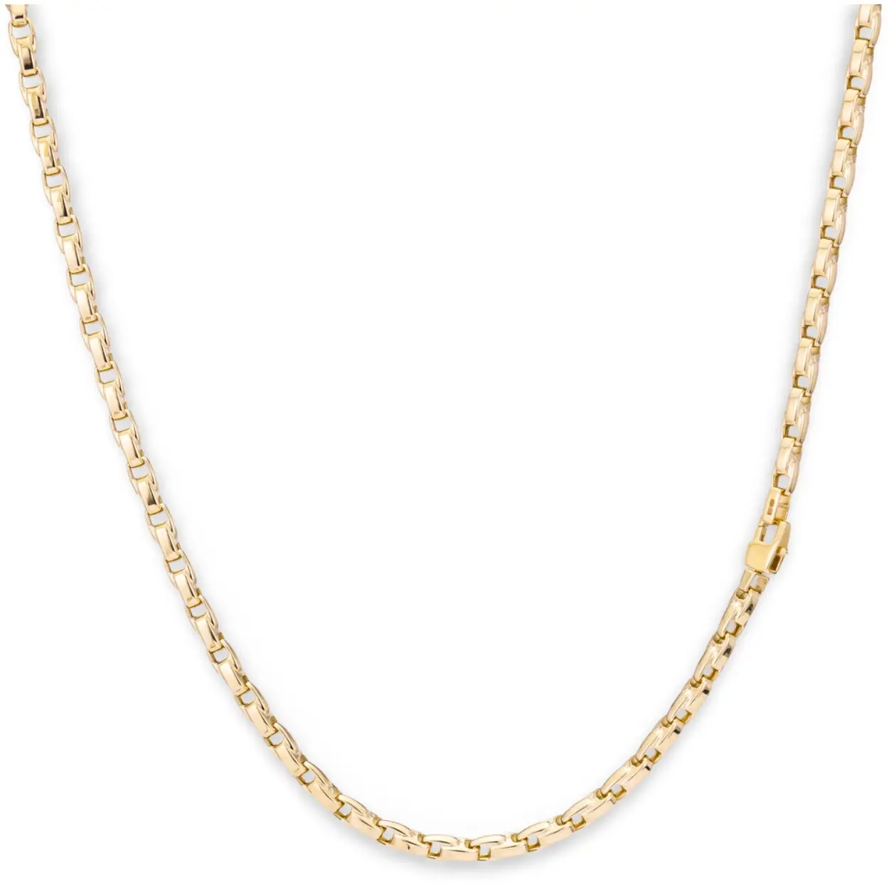 Merk	JH Brummer
Model	Collier 4mm
Lengte	60 cm
Breedte	4 mm
Afwerking	Glanzend
Schakeltype	 Fantasie schakel
Primair materiaal	Geel goud
