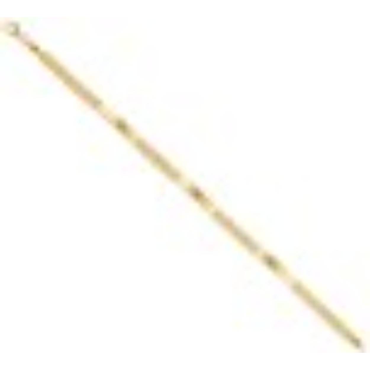 14k geelgouden graveerarmband gourmetschakel met 3 platen