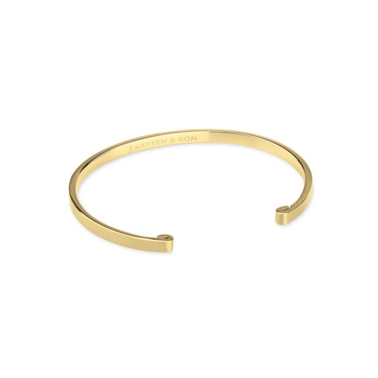 elegante bangle
van hoogwaardig 316L edelstaal - 14k verguld
waterproof & allergievriendelijk
in maat verstelbaar
2 jaar garantie
