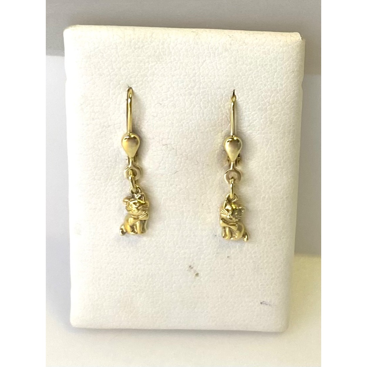 Gouden oorhangers 