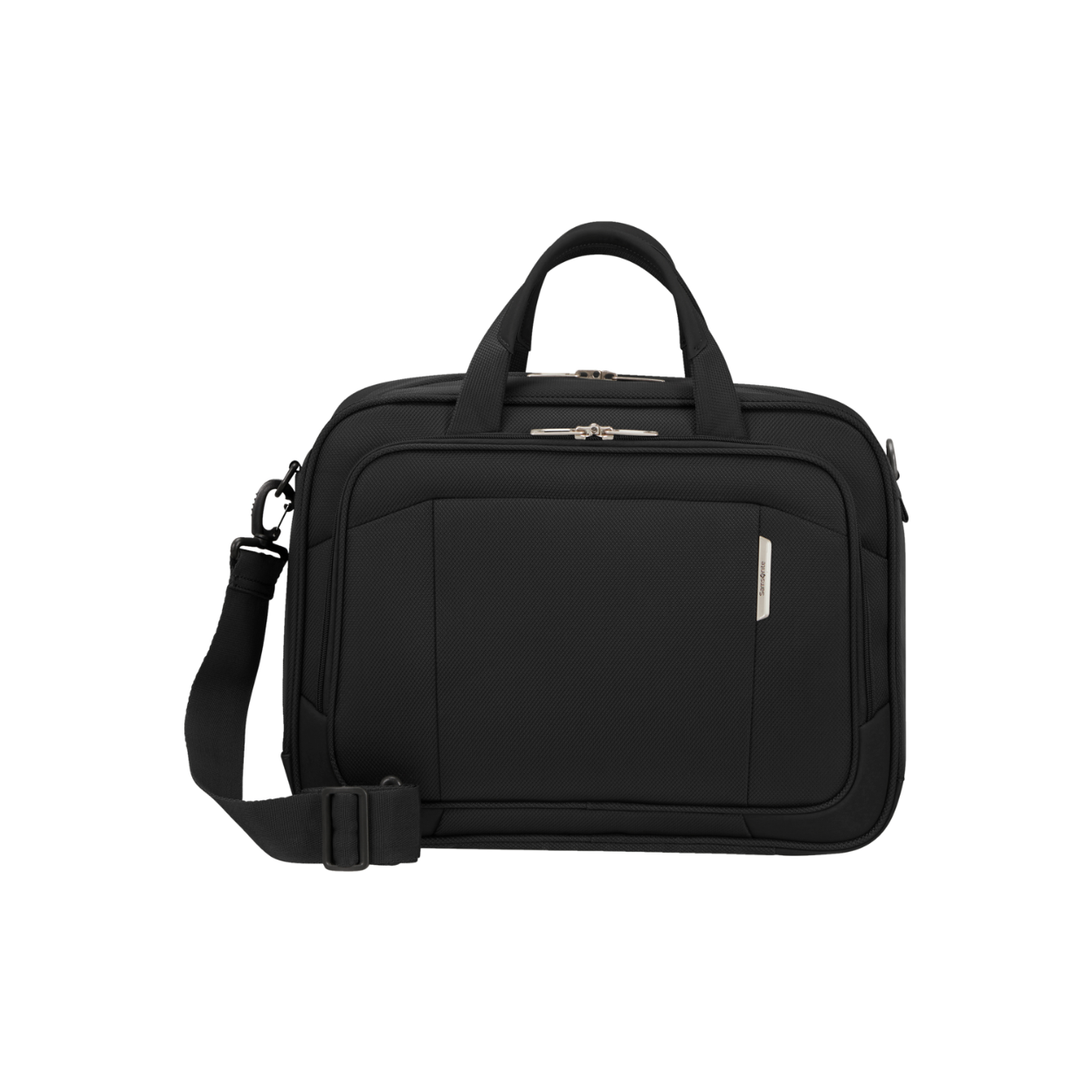Materiaal
100% Recyclex®
Afmetingen
33 x 45 x 14 cm
Volume
24 L

Handvatten
Bovenhandvat(ten)
Vakken buitenkant
Ja
Smart sleeve achteraan
Ja
Schouderriem
Afneembare schouderriem
Handbagage
Ja
Adreslabel
Geïntegreerd adreslabel
Eco-friendly design
Ja
BINNENKANT
Laptopvak
Ja
Schoenen-/linnentas
Ja