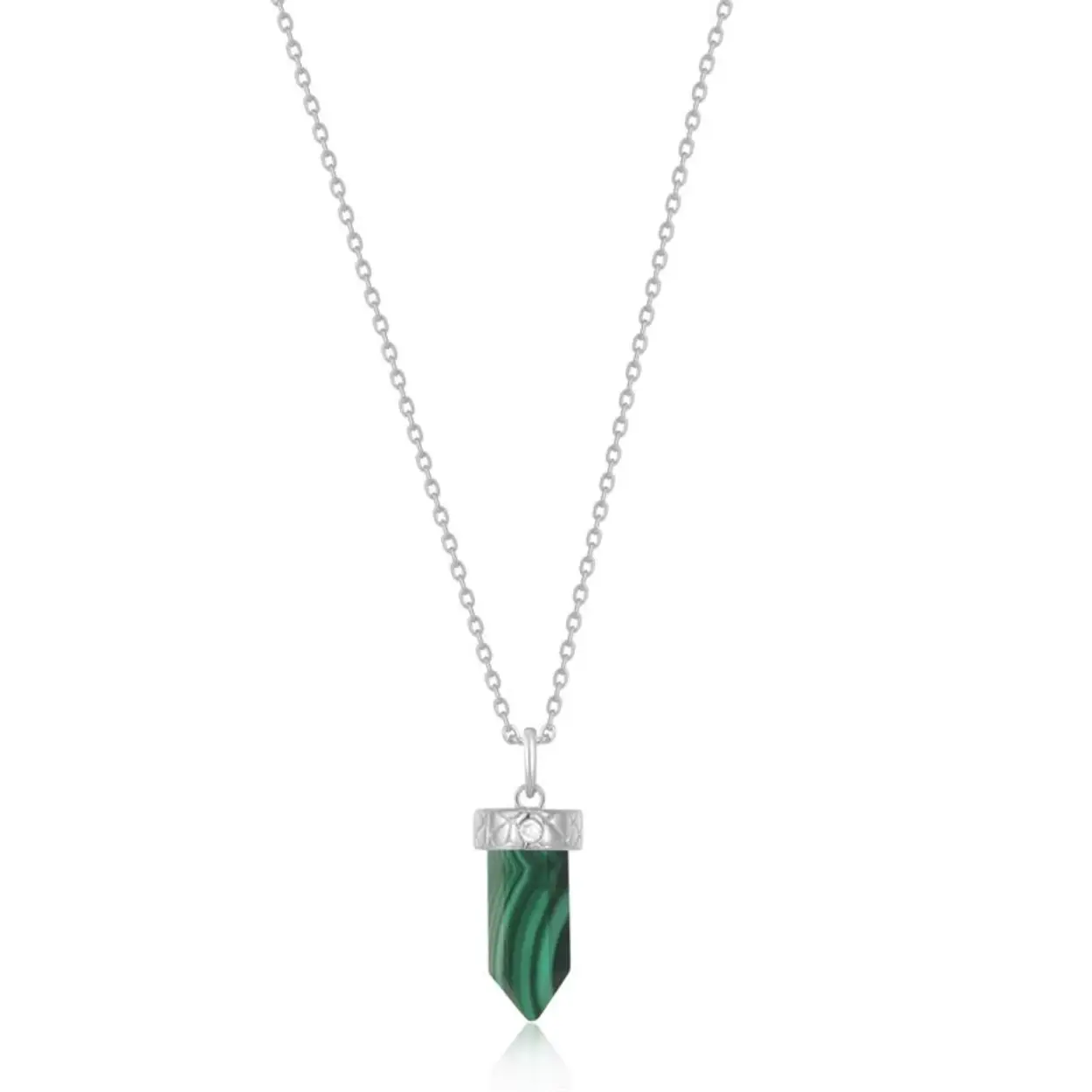 Ania Haie collier Malachite Point 