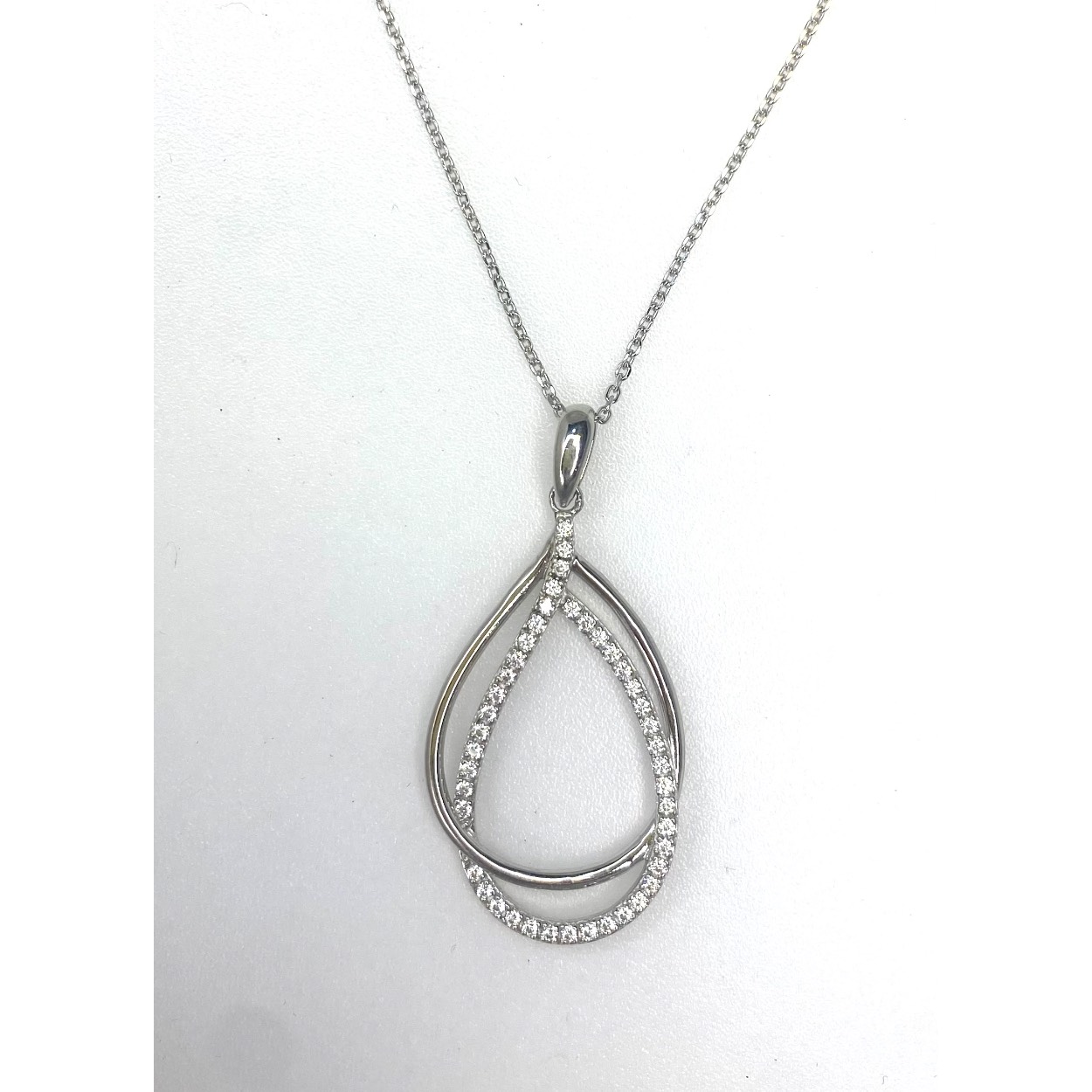 Rosa di luca hanger en collier met zirkonia 
