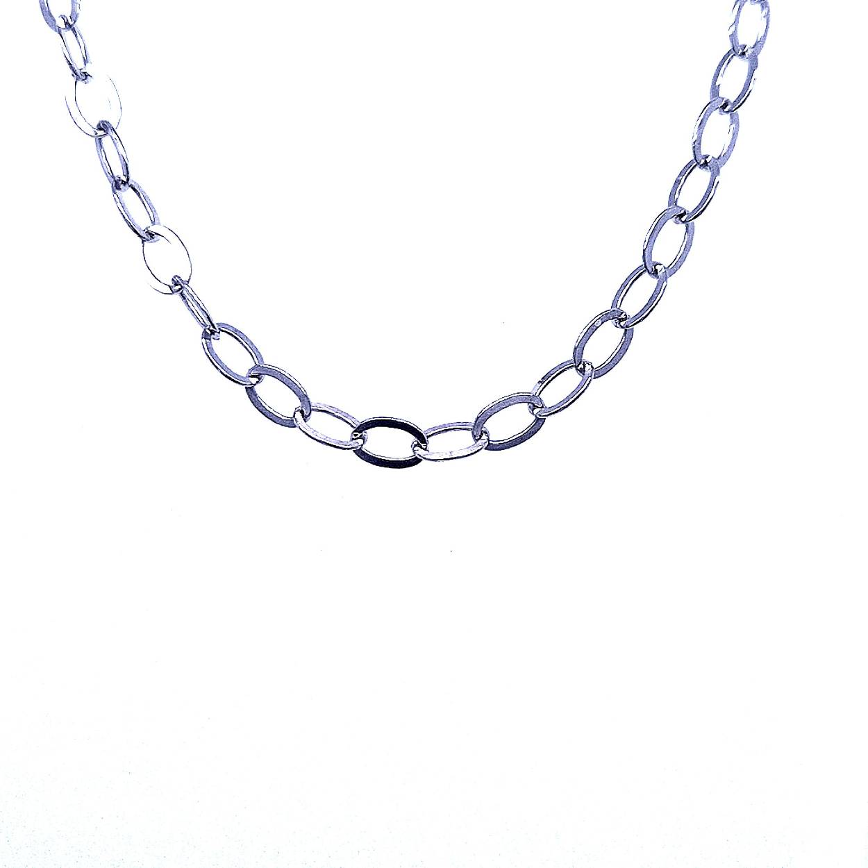 lengte ketting zilver 70cm