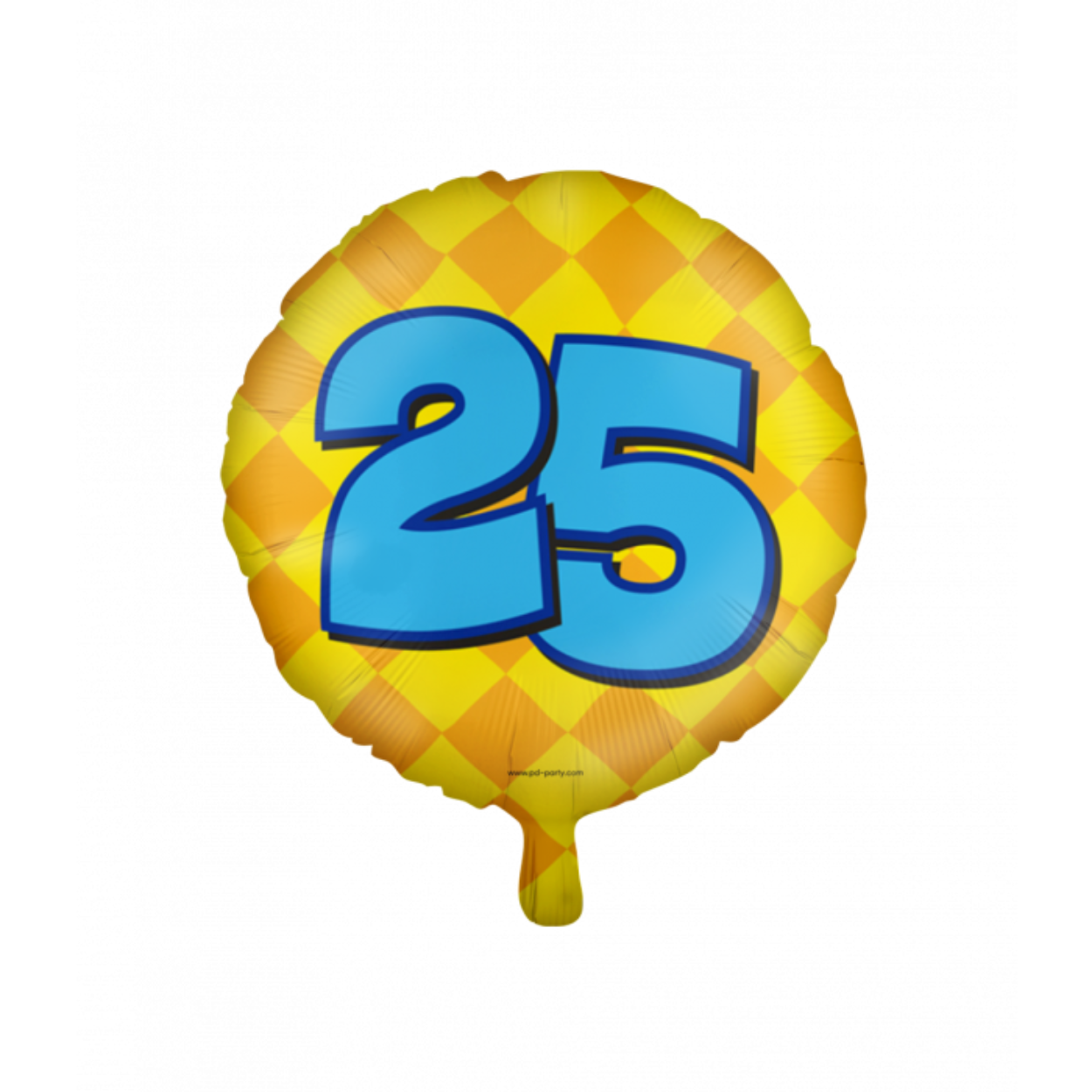 De Happy foil balloons 25 zijn een leuke toevoeging voor als er iemand 25 wordt en door de gebruikte kleuren valt de folie ballon extra op. De folie ballon kan worden gevuld met helium of met lucht, hiervoor wordt standaard een rietje meegeleverd. De ballonnen hebben een diameter van ongeveer 45 centimeter.

Deze ballonnen kunnen wij ter plekke vullen met helium, hiervoor brengen wij 5 euro in rekening.