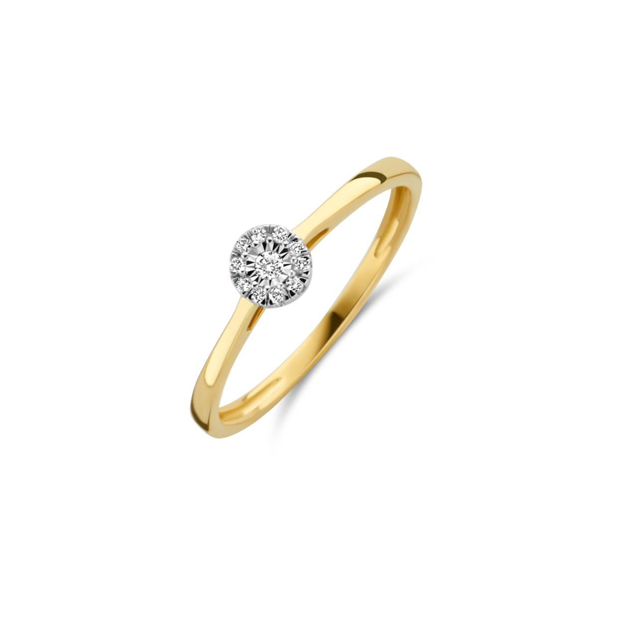 Blush Ring Diamant 0.07crt H/SI | 1647BDI