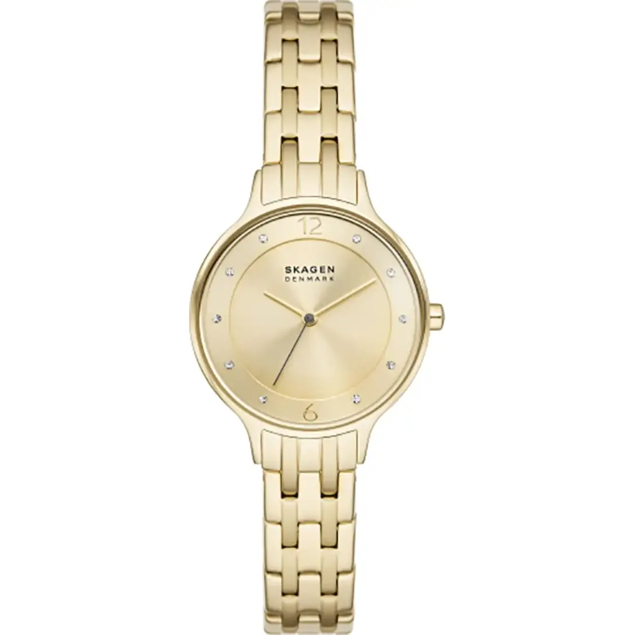 Dit Skagen horloge heeft een kast gemaakt van Roestvrijstaal met een diameter van 30 mm en is voorzien van een metalen band. In de kast bevindt zich een Miyota kwaliteitsuurwerk en is afgewerkt met Mineraalglas.