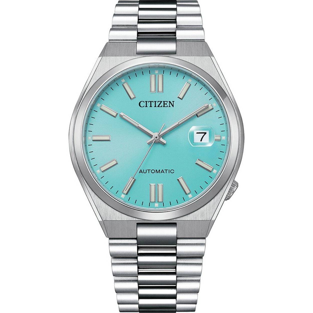 Citizen -Tsuyosa, Automaat Cal. 8210 Saffierglas. 50m WR Tiffany Blue - NJ0151-88M