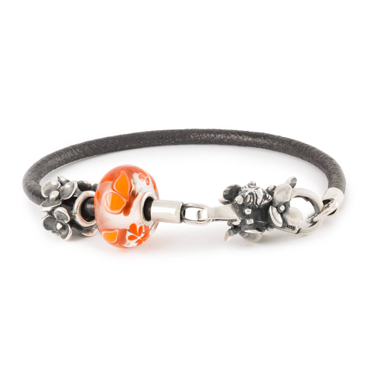 TROLBEADS LEREN ARMBAND FEEËNBLOEM TLB24B21