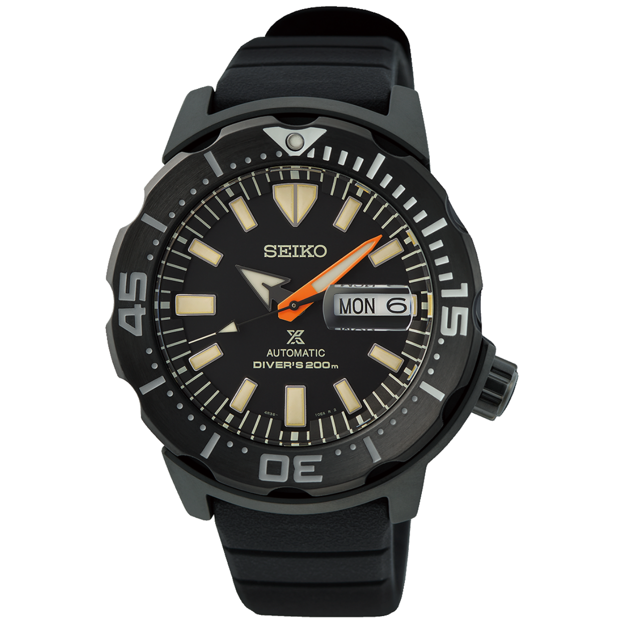 Seiko PROSPEX AUTOMATIC SRPH13K1 Limited edition 7000 stuks

Seiko Prospex SRPH13K1 Black Series - Limited Edition Heren Horloge

- Behuizing gemaakt van staal, in de kleur zwart
- Horlogeband gemaakt van silicone, in de kleur zwart, met gesp
- Automatisch uurwerk
- Dag, Datum weergave
- 20 ATM waterdicht, geschikt om mee te duiken.
- Breedte van de behuizing is 42.5 mm
- Dikte van de behuizing is 13.4 mm

Wordt geleverd in originele Seiko Prospex horlogedoos en 2 jaar offiële garantie.