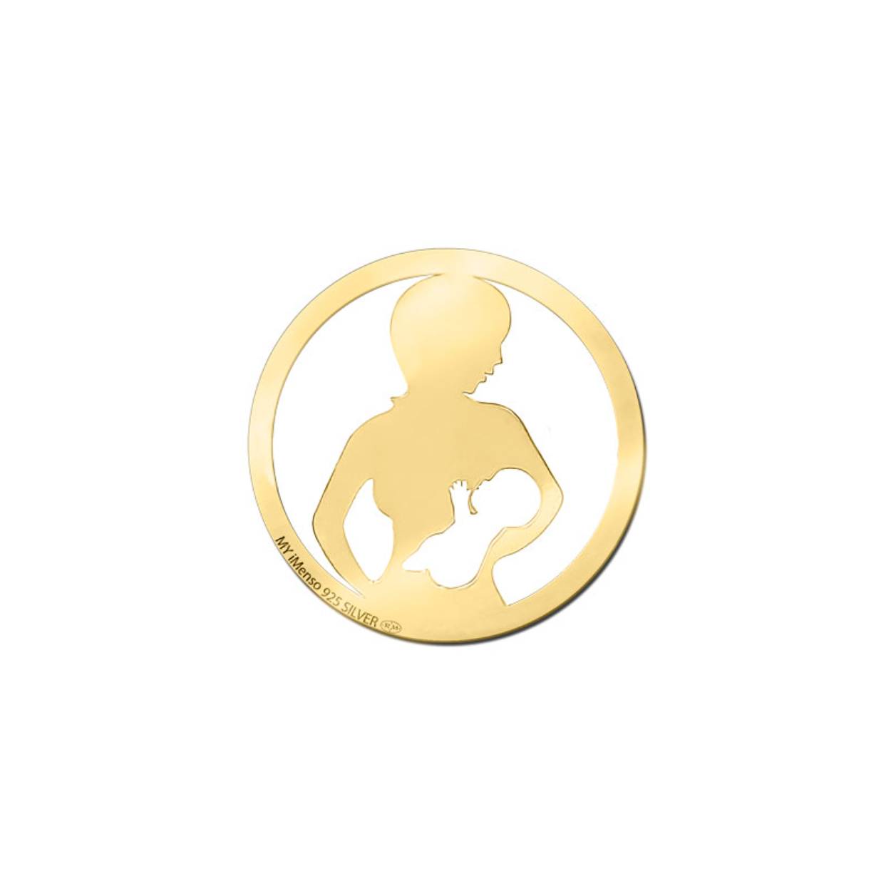 My imenso mother&baby cover goldplated 24mm