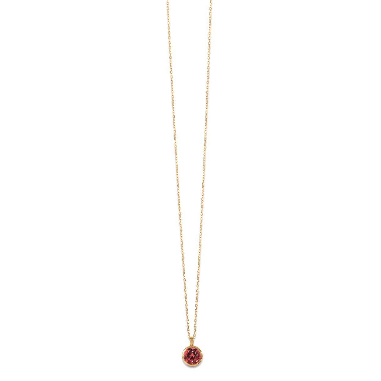 14K Collier met geboortesteen
