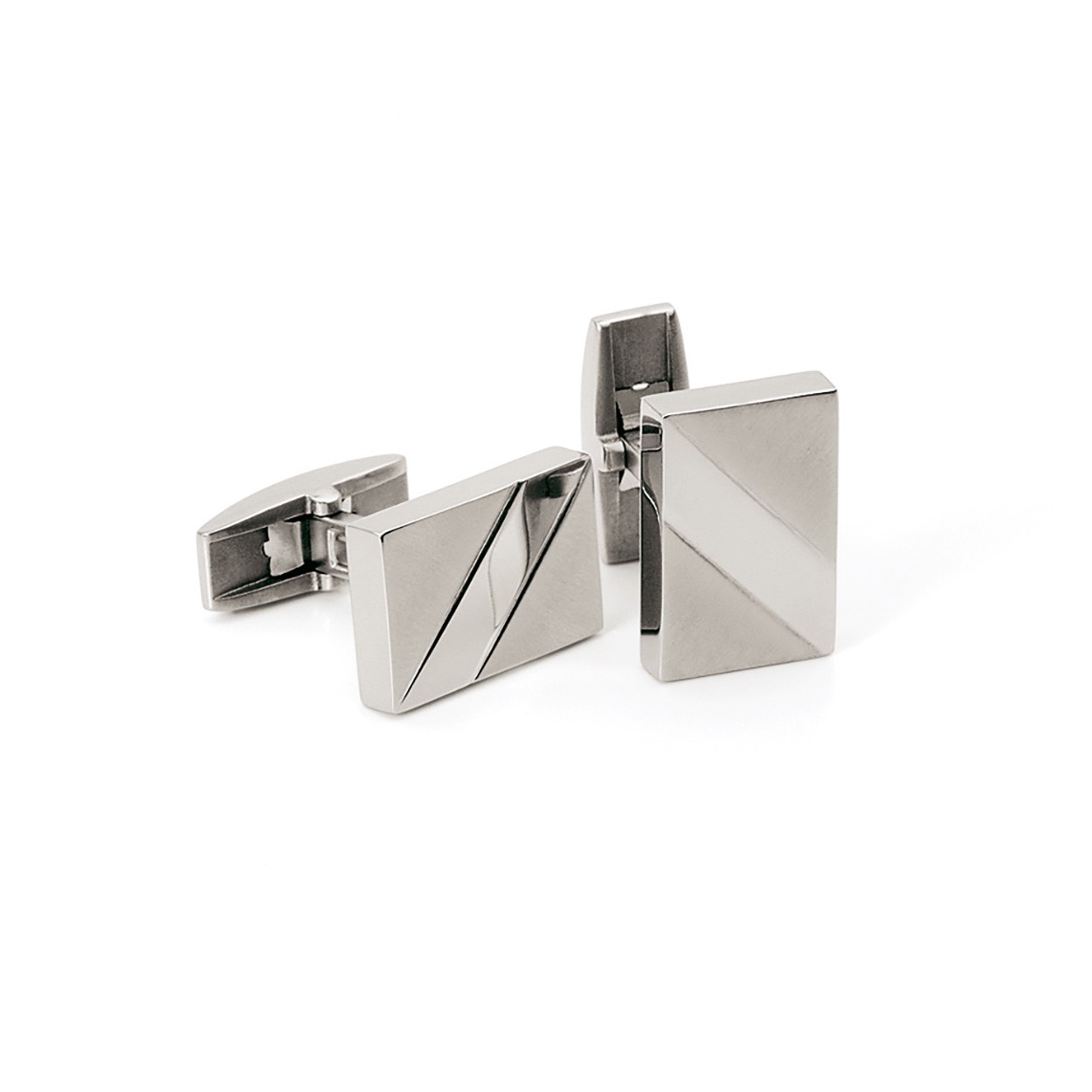 Boccia titanium manchet knopen.