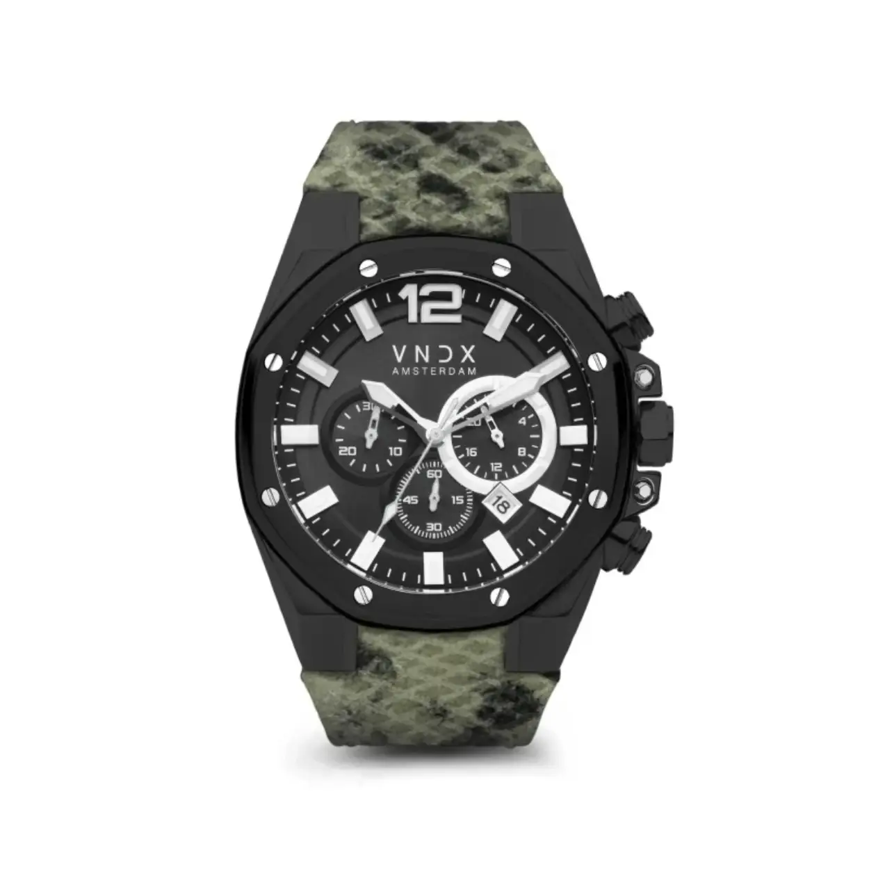 VNDX Horloge Wise Man Winter Luxury groen